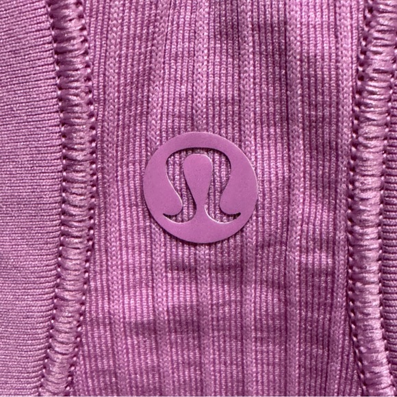 Lululemon Ebb to Street Tank Top in Dahlia Mauve Sz 10 - Picture 10 of 11